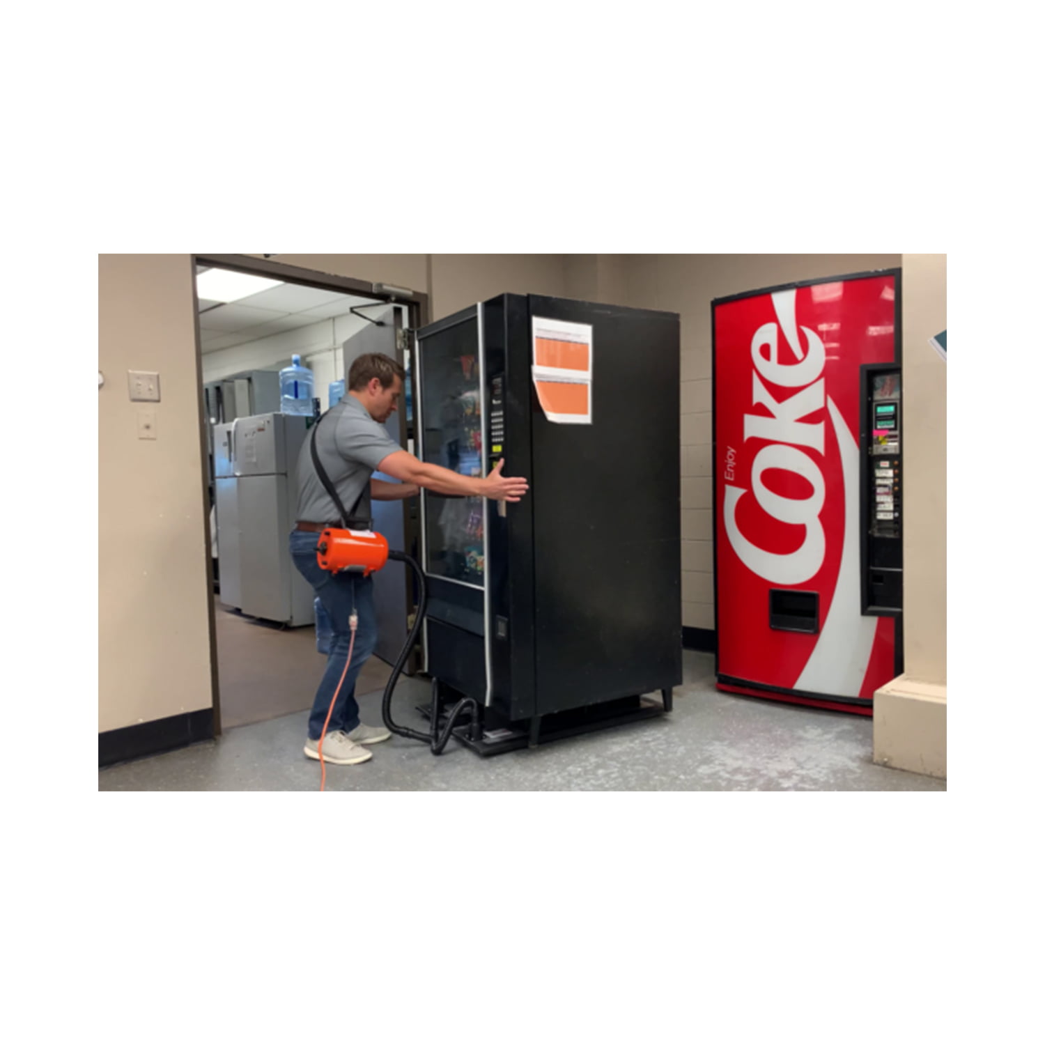 Vending Mover with 10x48 Air Beams - Airsled