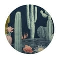 thumbnail image 2 of JEUXUS  Table Cloth Covers Cactus Pattern Round Tablecloth Elastic Edge Table Cover Adjustable Bottom Fitted Tables for Home Picnic Camping, 2 of 7