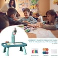 thumbnail image 3 of Creative Drawing Projector Table Colorful Smart Projector Sketcher Desk with 12 Color Watercolor Pens Safe Fun Tracing Toy Learning Painting Machine  Gift for Children Boy Girl Clearance, 3 of 8