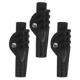thumbnail image 1 of ETHZZLE 3Pcs Black Tent Support Rod Adapter with Professional Grip for Durable Tent Stability, 1 of 7