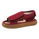 thumbnail image 3 of Sandalias Diabéticas Unisex Combinados zapatos para caminar para mujeres (38-39) Rojo, 3 of 8