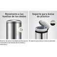 thumbnail image 2 of EKO Maggey Bote de basura redondo con pedal para baño 5L. Acabado acero inoxidable cierre suave de t EKO EK9213MT-5L, 2 of 5