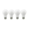 thumbnail image 4 of Satco Nuvo 75W Equivalent Warm White A19 Medium Frosted LED Light Bulb (4-Pack), 4 of 9