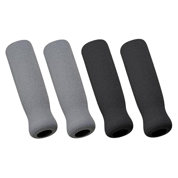4 Sponge Crutch Hand Grips Comfortable Non Slip Padding for Walking Sticks Trekking Poles Seniors