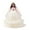 White, variant on Blue Blue Wedding Dress Princess Doll Toy For Girls 45Cm With Gift Box Movable Joints And Realistic Look