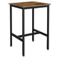 thumbnail image 1 of Mesa de bar VASAGLE para cocina pequeña, 60 x 60 x 92 cm, rústica, 1 of 9