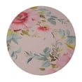 thumbnail image 2 of JEUXUS  Flower Tablecloth, Pink Floral Table Cloth for Round Tables,Waterproof Resistant Durable Rose Table Cover for Valentines,Parties,Wedding Use Spring/Summer (Round), 2 of 7
