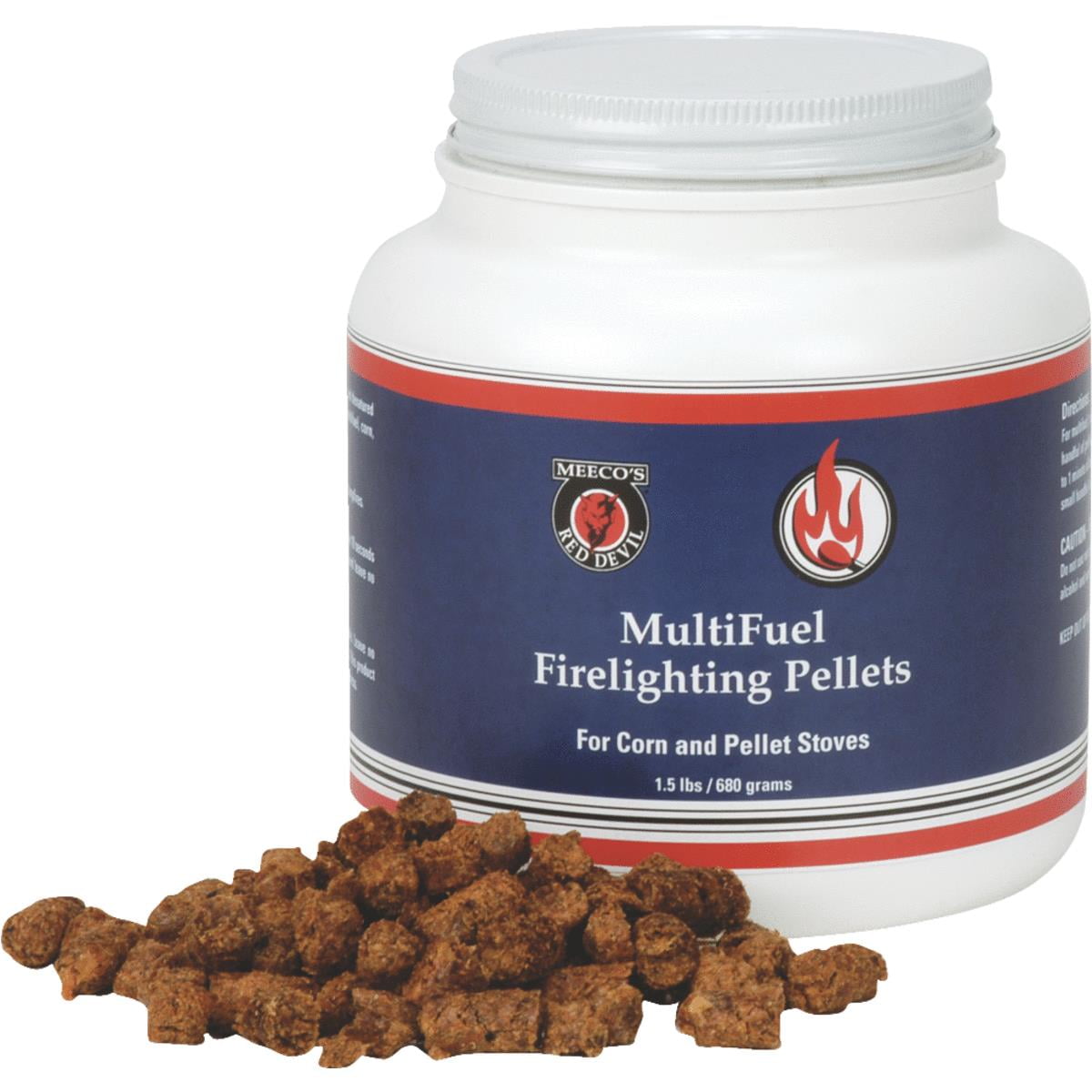 Meeco's Red Devil 11/2 Lb. MultiFuel Fire Starter Pellets 417