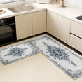 thumbnail image 5 of Kitchen Rugs Sets of 3 Non Slip Washable Kitchen Mats for Floor, Waterproof Kitchen Runner Rug, Floor Mat Carpet for Entryway, Laundry, Sink, Hallway, Bathroom, 5 of 12