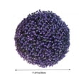 thumbnail image 2 of Planta de lavanda artificial simulación plástico prímula bola de paja topiario realista puerta colgante decoración de jardín sidaley HA8107-01B, 2 of 6