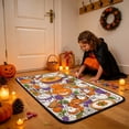 thumbnail image 6 of sruoe Halloween DIY Coloring Throw Blanket, Creative Hand‑Draw Craft, Halloween Home Decor, Halloween Themed Blanket for Sofa Couch Holiday Gathering, 6 of 6