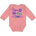 thumbnail image 3 of Inktastic Pom Pom Power- cheerleader Boys or Girls Long Sleeve Baby Bodysuit, 3 of 5
