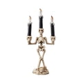 thumbnail image 1 of MesaSe Candlestick Eye-catching Skeleton Shape Electronic Spooky Triple Halloween LED Candle Light for Party, 1 of 12