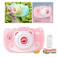 thumbnail image 1 of de burbujas para niños, fabricante de soplador, cámara de música automática, juguetes de burbujas para interiores y exteriores, de cump Baoblaze máquina de burbujas de bañera, 1 of 8