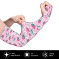 thumbnail image 3 of Goofa Cherry Strawberry Pattern UV Sun Protection Arm Sleeves, UPF 50 Sports Cooling Arm Compression Sleeves for Men Women Teenager, 3 of 8