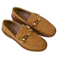 thumbnail image 5 of XY London Womens Dakoa Chain Detail Loafers, 5 of 5