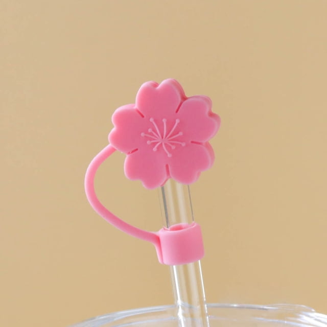XZZjjl Straw Tips Cover Reusable Food Grade Silicone Straw Caps