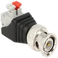 thumbnail image 1 of Delock Adapter BNC male > Terminal Block push button 2pin screwless Pitch 5.0 mm, 1 of 1