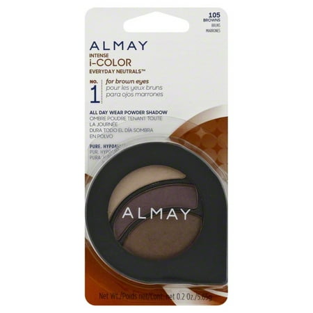 Almay Intense I-Color Everyday Neutrals All Day Wear Powder Eye Shadow, For Brown