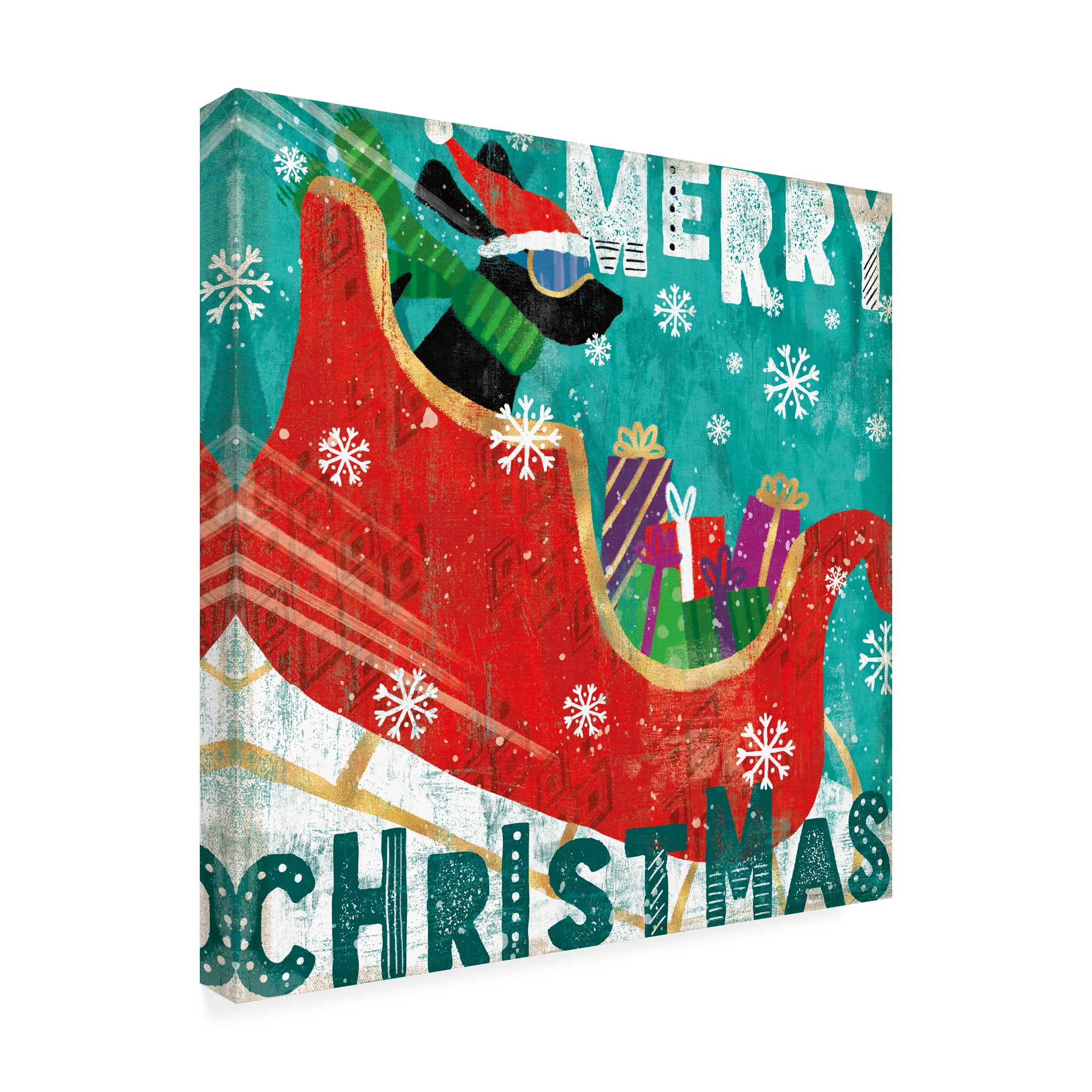 Trademark Fine Art 'Merry Making III' Canvas Art by Veronique Charron