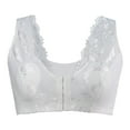 thumbnail image 4 of Cathalem Women's Comfort Bra, Comfortflex Fit Full-coverage Bra Wemon's Bras Plus Size(White,XXL), 4 of 4