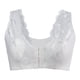 thumbnail image 2 of Gibobby Brasier Mujer sin Varilla Bralettes para mujer, sujetadores deportivos para paquete, sujetador Bando con cuello en V para mujeres y niñas(Blanco,XX-Grande), 2 of 4