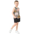 thumbnail image 4 of Cartoon Elephant Sleeping with Stars Clouds Vest Undershirt Tank Top Sleeveless Quick Dry L, 4 of 7