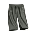 thumbnail image 5 of Summer Hiking Shorts Womens Stretch Lightweight Quick Dry Athletic Comfy Long Shorts with Pockets 12" Dark Gray M, 5 of 6
