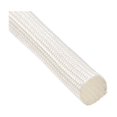 thumbnail image 4 of Uxcell 16.4Ft-8mm High TEMP Fiberglass Sleeve Insulation Cable Protectors Beige, 4 of 5