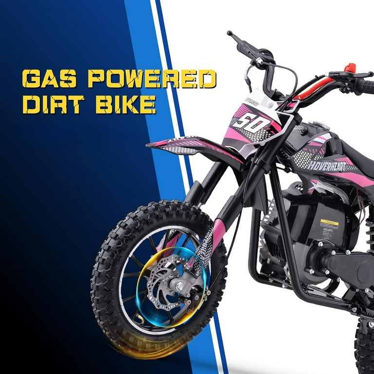 Dirt Bikes For Kids 8-14 Aoemoe Gas Dirt Bike, 50cc 4-Stroke Gas