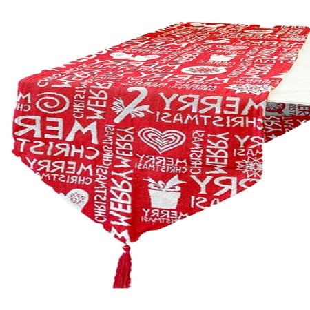 

Christmas Table Runner– Christmas Table Decoration for Christmas Dinner Party Supplies