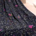 thumbnail image 3 of Math Equations Colorful Math Black Pattern Blanket,Comfortable Soft Flannel Throw Blanket,All Season,Warm Lightweight Blankets for Sofa Bed Couch Living Room Chair,40"x50", 3 of 4