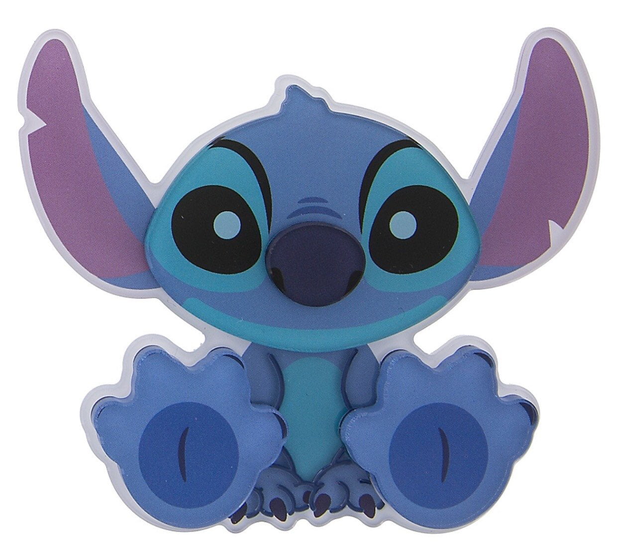 Disney Parks Stitch Cutie Acrylic 3D Magnet Lilo NEW