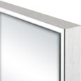 thumbnail image 3 of hometrends Moderna Mirror, 16x20" Silver, 3 of 4