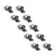 thumbnail image 4 of Encantos De Cráneo, Perlas De Huesos De aleación Para Joyas Que Fabrican Cuentas De Calavera Con 10 Piezas Para Decoración, 4 of 7