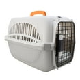 thumbnail image 1 of Portador De Perros De Viaje, Portador De Plástico Ligero De Plástico Amplia Prueba De Impacto De Espacio Fácil De Ensamblar De Manera Segura Para El Aire Libre Para El Hogar, 1 of 7
