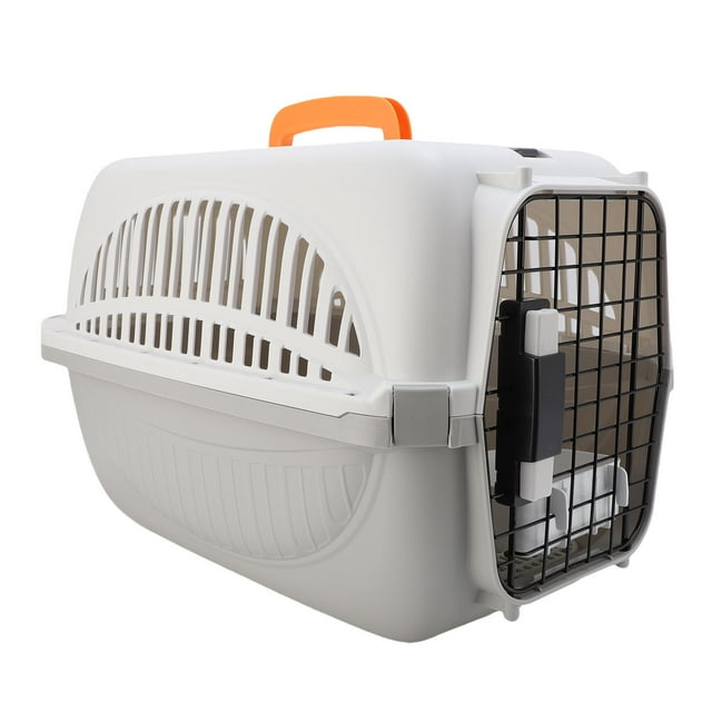 Portador De Perros De Viaje, Portador De Plástico Ligero De Plástico Amplia Prueba De Impacto De Espacio Fácil De Ensamblar De Manera Segura Para El Aire Libre Para El Hogar