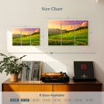 thumbnail image 3 of Elephant Stock Vineyards In Langhe Wall Art - Horizontal Multi Panel Canvas - Lobby Wall Decor - Nature Multi Panel - Gray And Green Decor - 23" x 14", 3 of 4