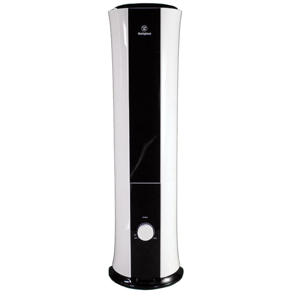 Westinghouse 28-inch Cool Mist Ultrasonic Tower Humidifier, 6L Top Fill Air Humidifier and Essential Oil Diffuser, Adjustable Mist Volume for Large Bedrooms