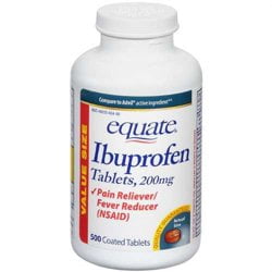 Equate Ibuprofen Tablets, 500 Count