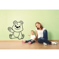 thumbnail image 2 of Teddy Bear Cute Stuffed Toy Toys Bears Cuddle Cartoon Wall Sticker Art Decal for Girls Boys Room Bedroom Nursery Kindergarten House Fun Home Decor Stickers Wall Art Vinyl Decoration Size (10x8 inch), 2 of 3