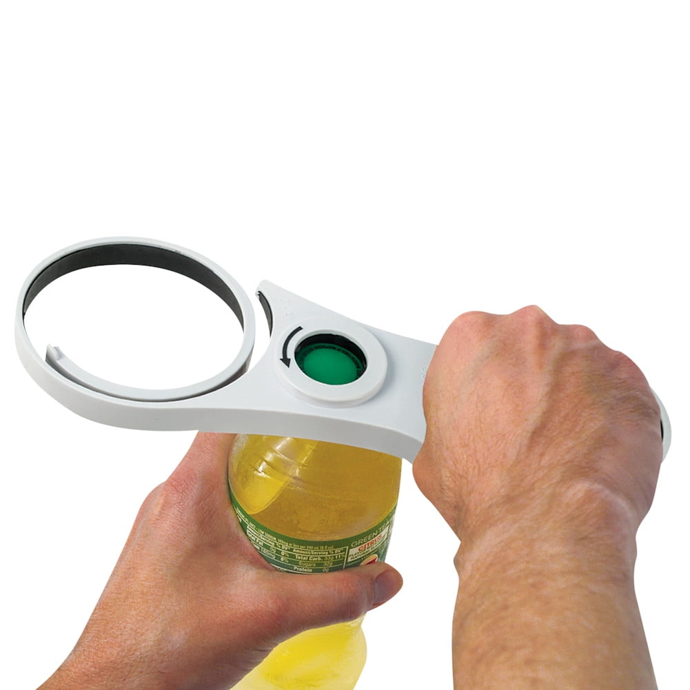 White Brix Original Easy Jar Key Opener Great for Kids and Arthritis and Carpal Tunnel Sufferers