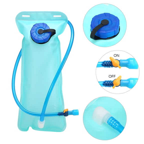 hydration backpack Lightweight and foldable hydration backpack, breathable outdoor sports hiking backpack with 2L water bladder for cycle, camping, traveling