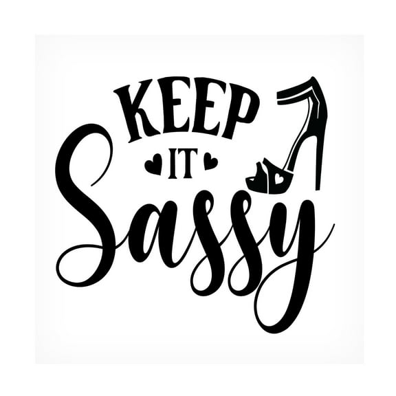 Canvas Wall Art - Jean Plout 'Good Vibes Typography G' Wall Art for Living Room, Bedroom, or Office Décor by Trademark Fine Art - 14 x 14 Inches