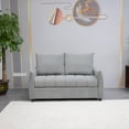 thumbnail image 2 of Wood Frame Sofa Bed for Apartment / Stable and Functional Furniture, 2 of 4