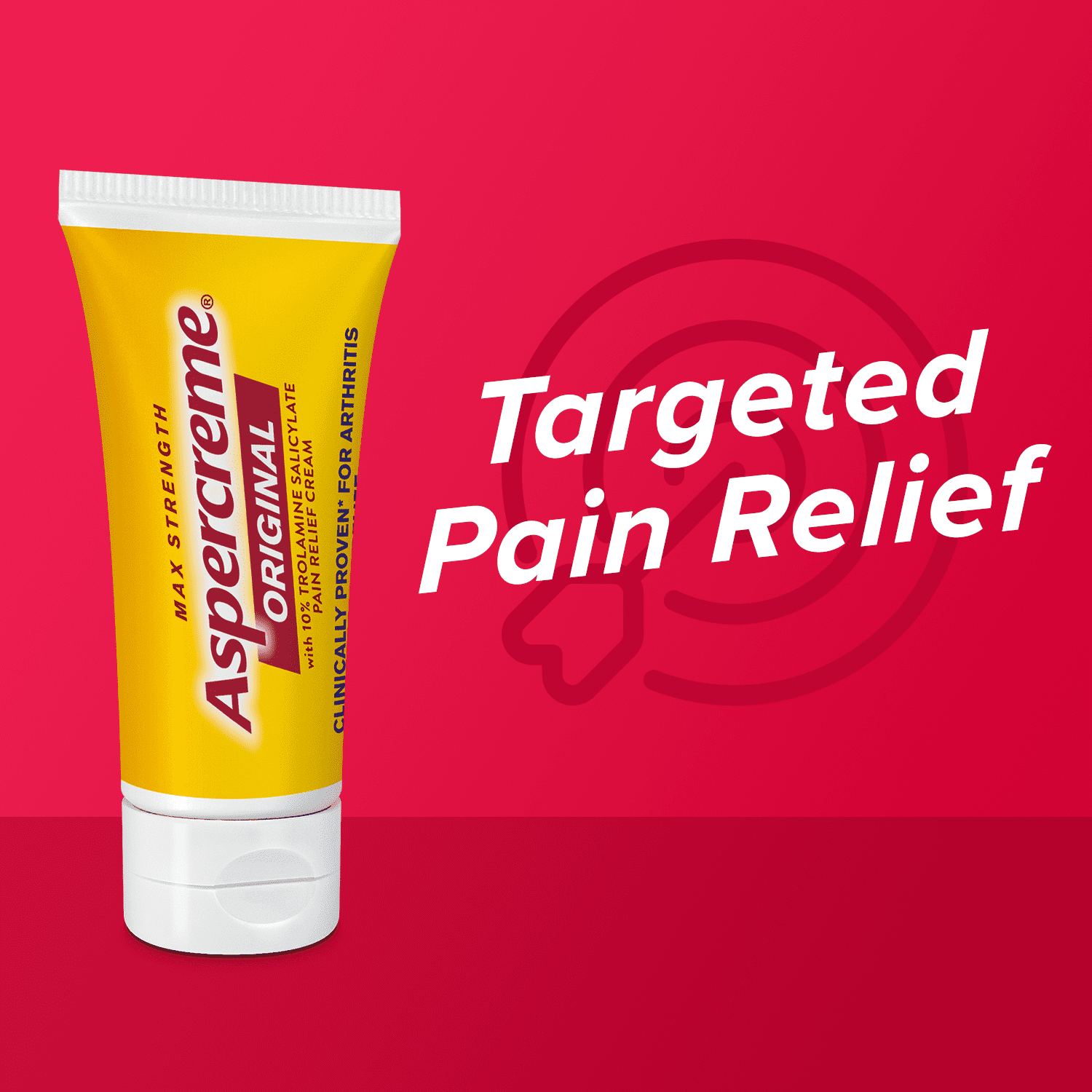 Aspercreme Original Pain Relief Cream with 10% Trolamine Salicylate, 3 oz.