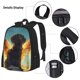 thumbnail image 3 of Fotbe Golden Cloud Winged Dog Set Escolar 3 en 1 para Niños - Mochila Duradera con Lonchera Aislante y Estuche para Lápices - Mochila Escolar para Niños y Niñas, 3 of 7