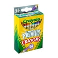 thumbnail image 3 of Crayola Metallic Crayons in 24 Colors, 3 of 6
