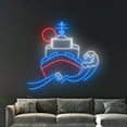 thumbnail image 5 of Handmadetneonsign Cruise Neon Sign, Luxury Cruise Led Sign, Luxury Cruise Neon Sign, Ocean Lover, 5 of 5