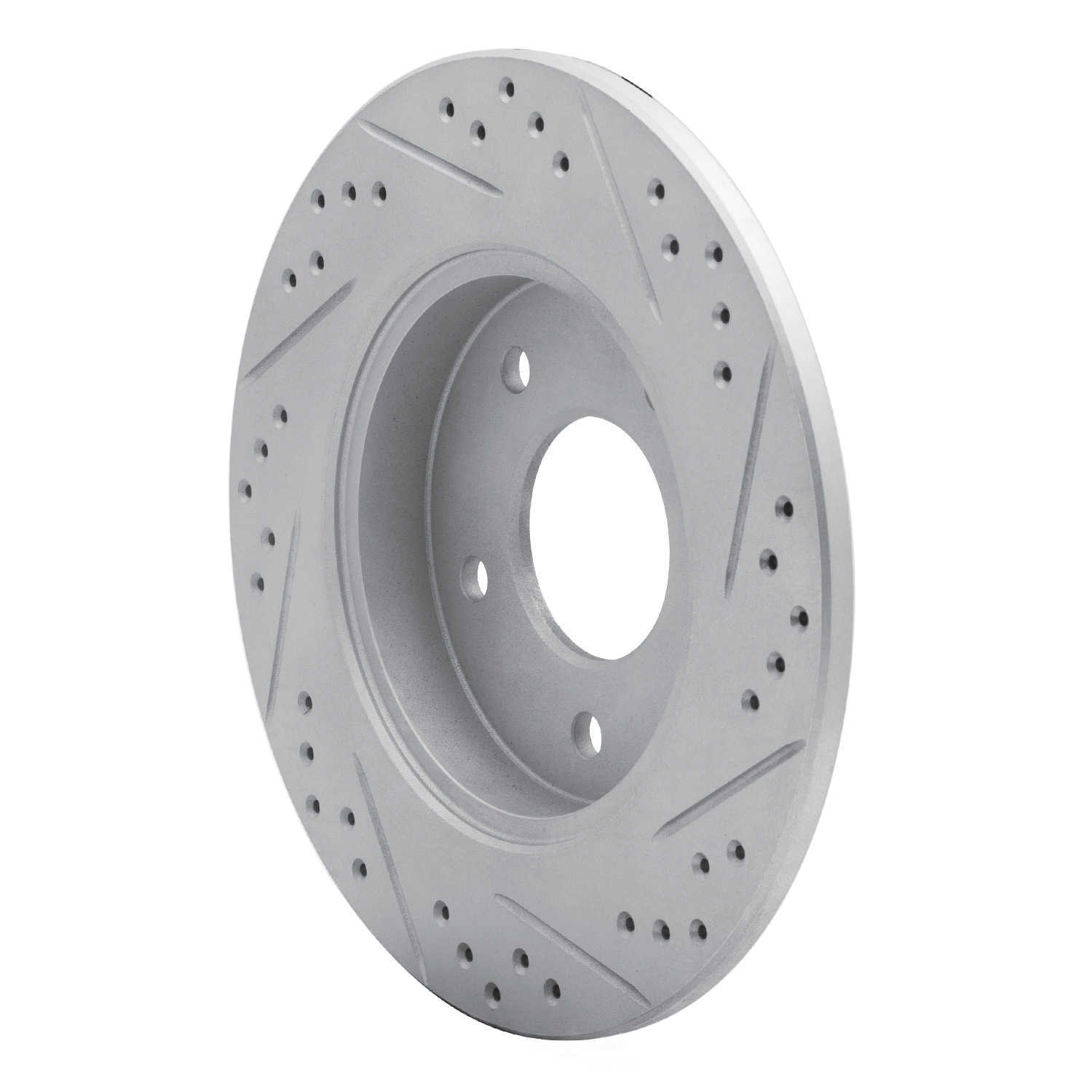 Dynamic Friction Company 830-52010L DFC Geoperformance Rotor - Drilled and Slotted